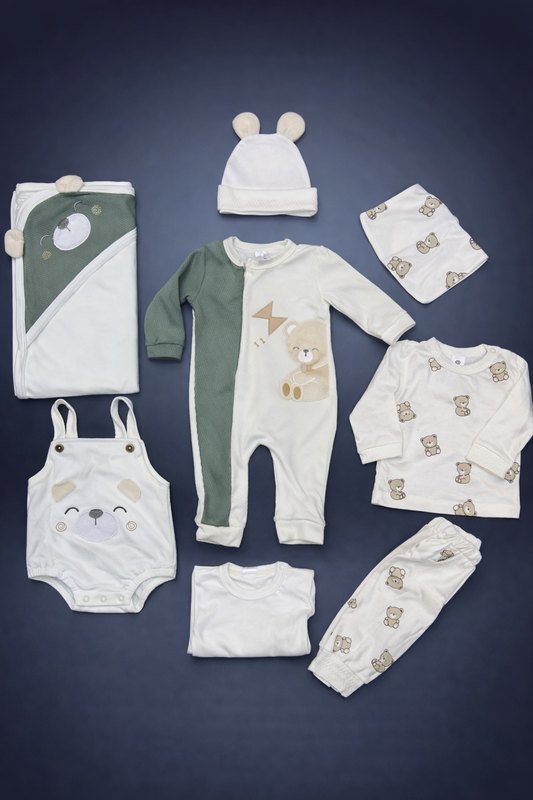 Conjunto de 8 piezas para Bebé | DENT