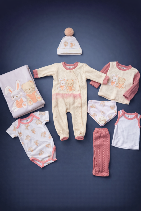 Conjunto de 8 Piezas de Bebé | NICOLLE