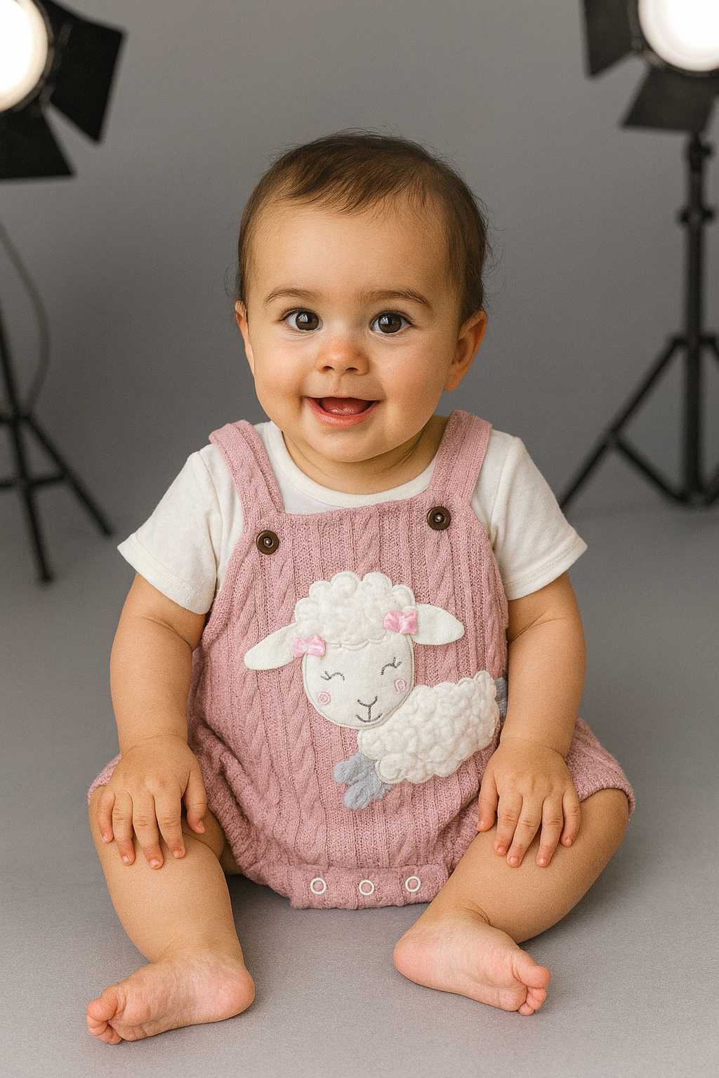 Set de Overol y Camiseta para bebé | NUBE DE ALGODÓN