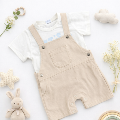 Set Overol más camiseta para Bebé | CANGU