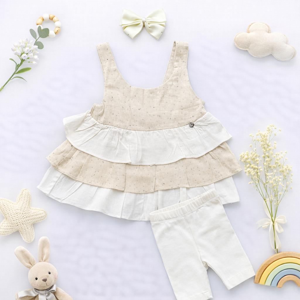 Conjunto de 3 Piezas de Ropa para Bebé | ARIEL