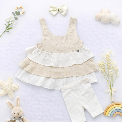 Conjunto de 3 Piezas de Ropa para Bebé | ARIEL