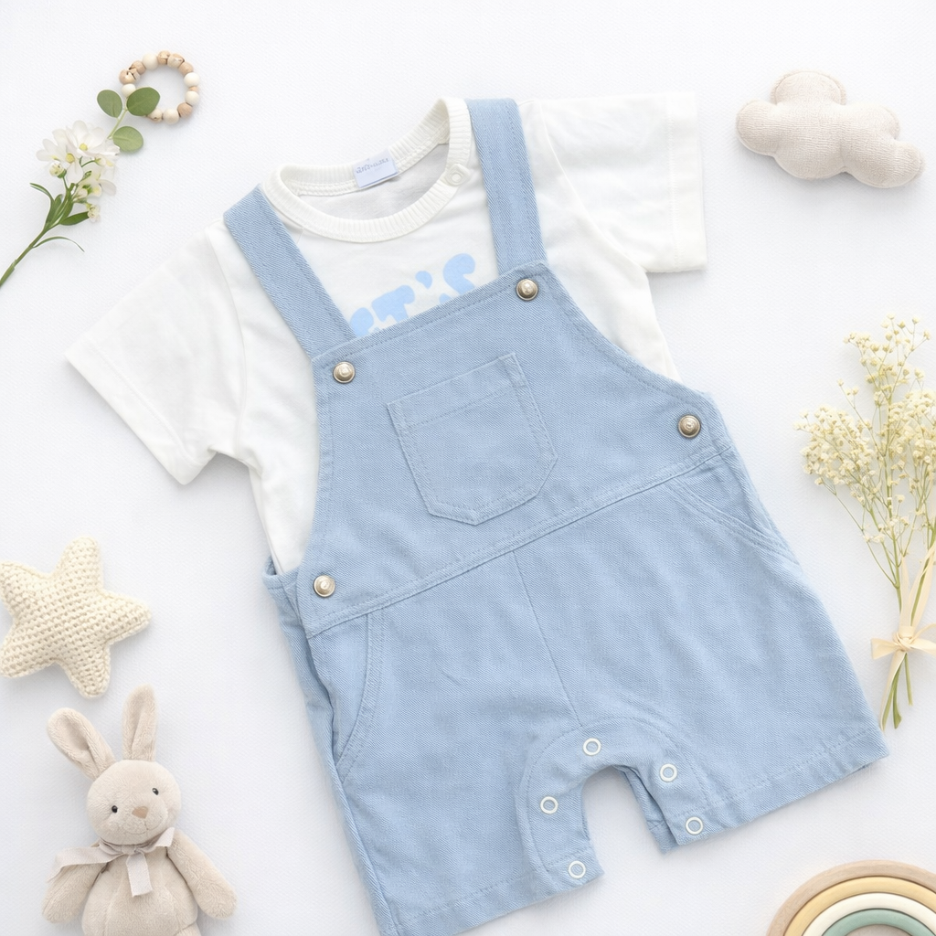 Set Overol más camiseta para Bebé | CANGU