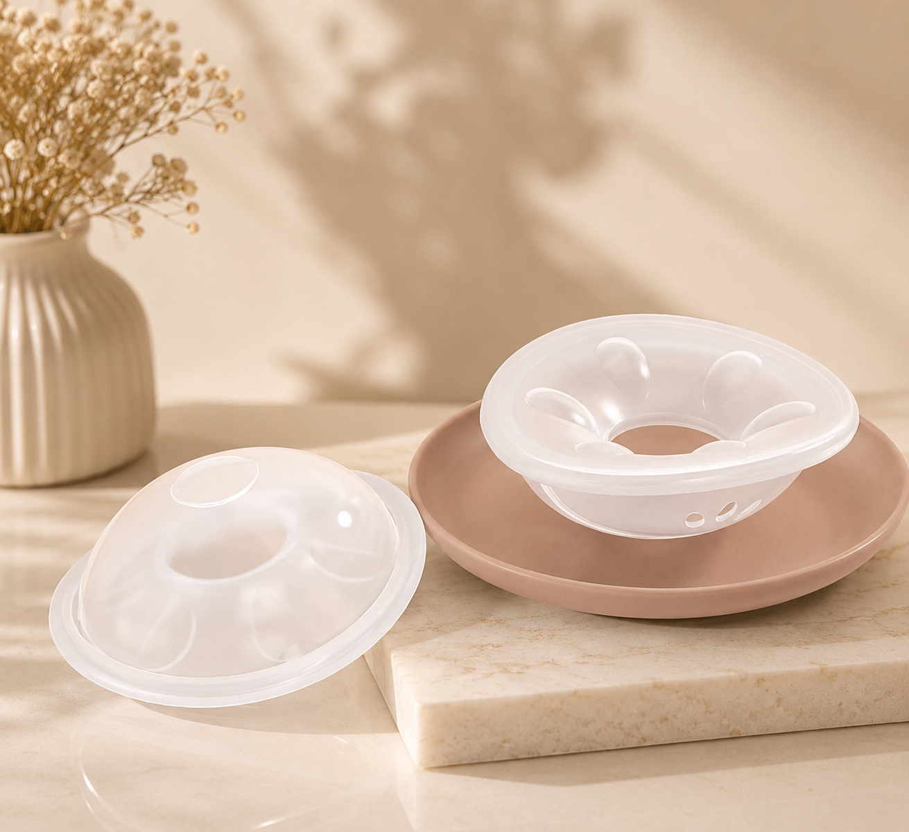 Cocas Recolectoras de Leche en Silicona