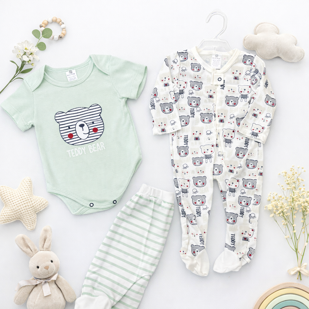 Conjunto de Ropa para Bebé | OSITO TEDDY