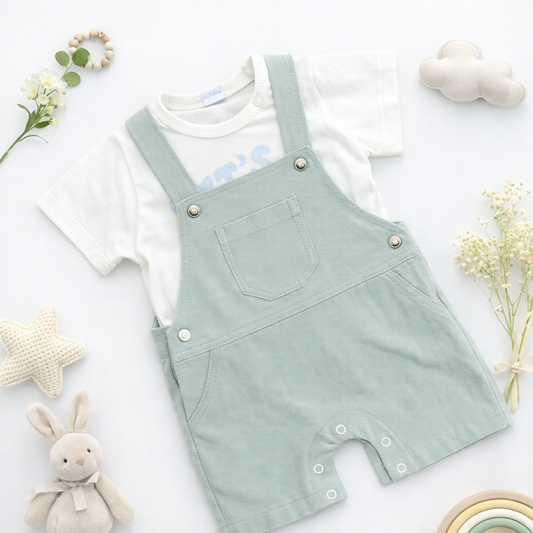 Set Overol más camiseta para Bebé | CANGU