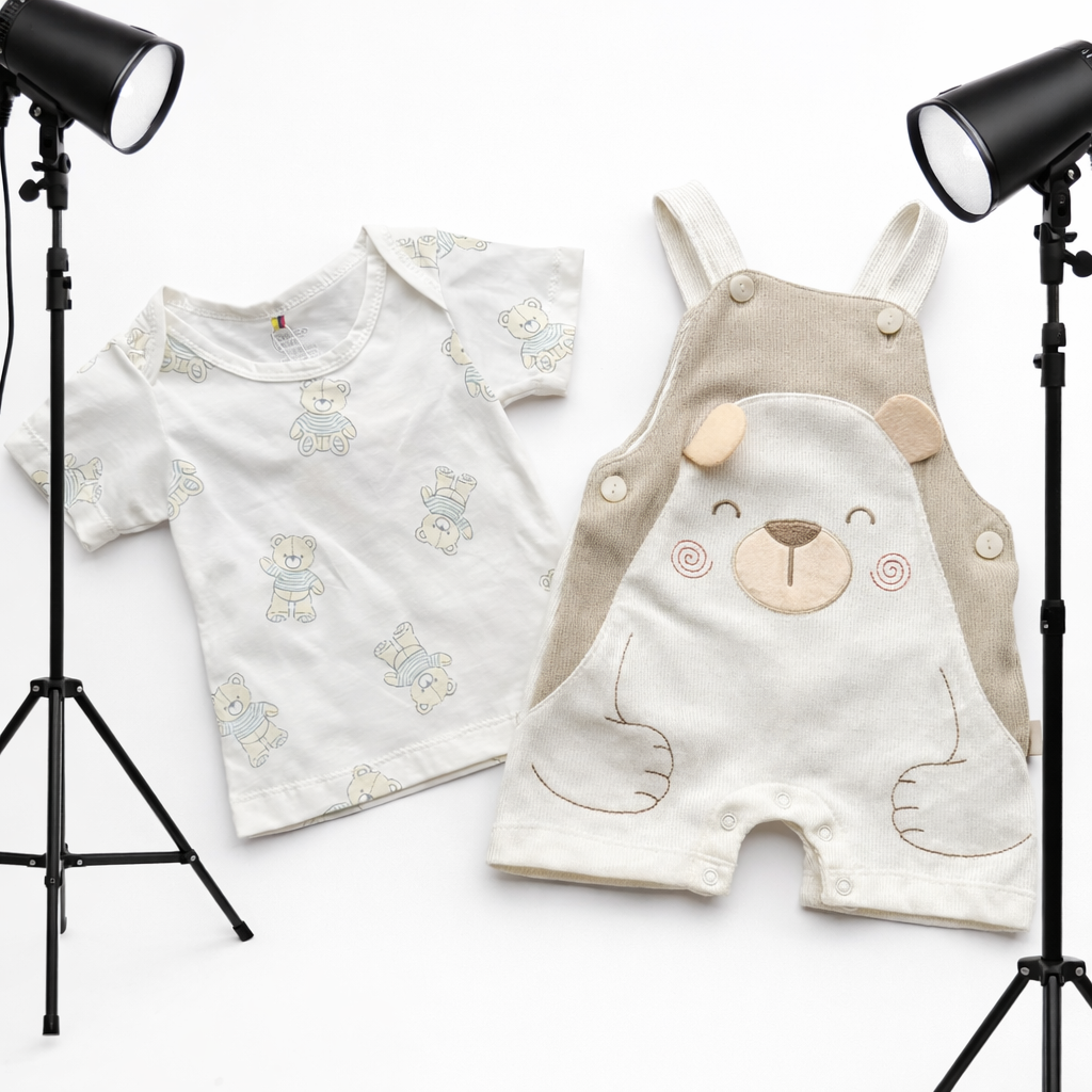 Overol más Camiseta Estampada para Bebé | NADIR