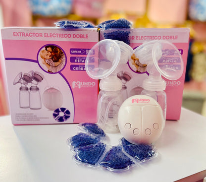 Extractor de Leche Materna Eléctrico Doble - Boutique Mundo Materno
