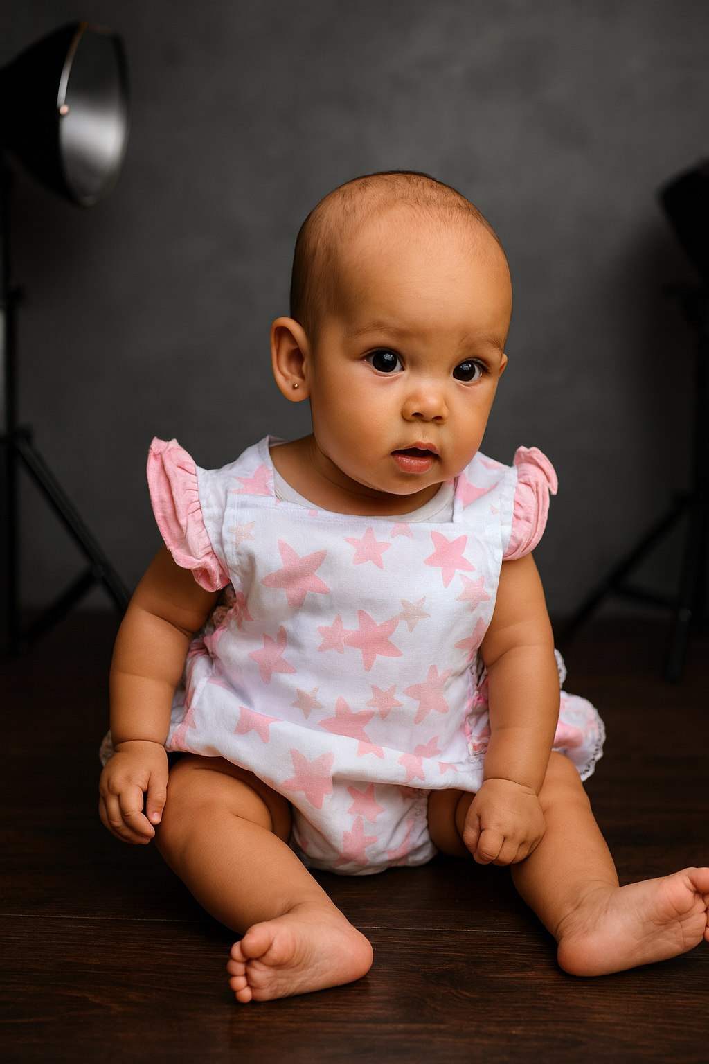 Set Jardinera más Blusita para Bebé | ABRIL