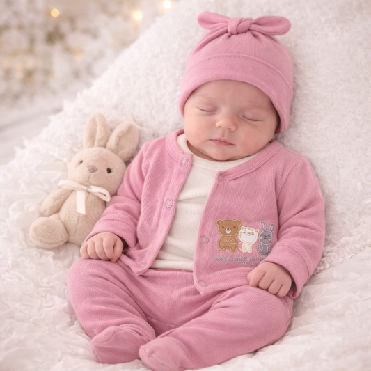 Set de 4 Prendas de Ropa para Bebé | PIGLET