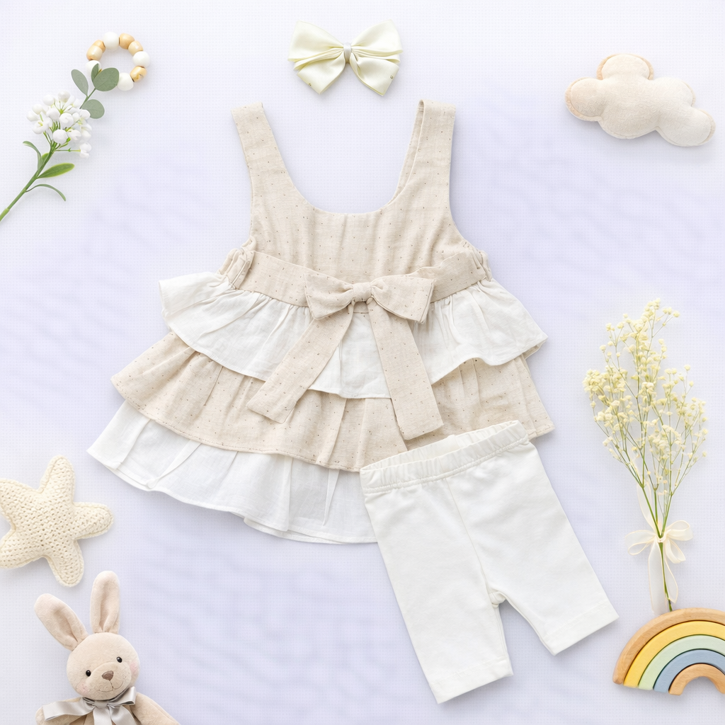 Conjunto de 3 Piezas de Ropa para Bebé | ARIEL