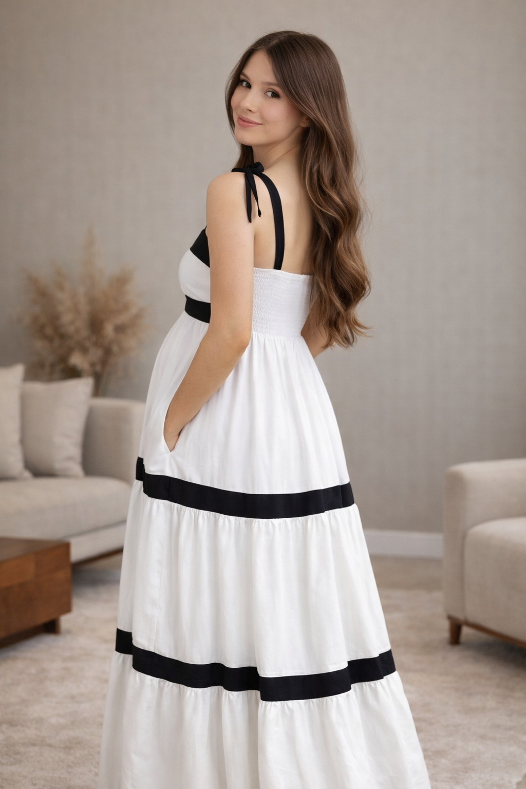 Vestido Materno Charlotte