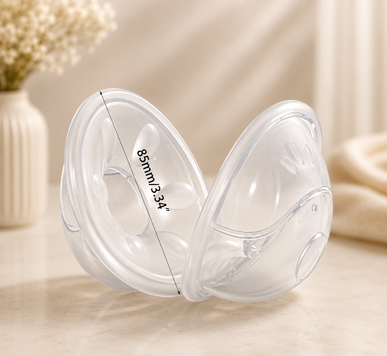 Cocas Recolectoras de Leche en Silicona