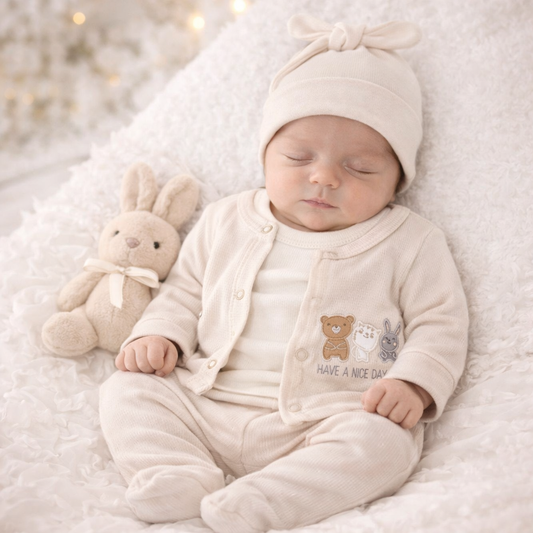 Set de 4 Prendas de Ropa para Bebé | PIGLET