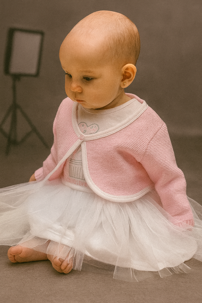 Set de Vestido más Bolero para Bebé | ROSITA