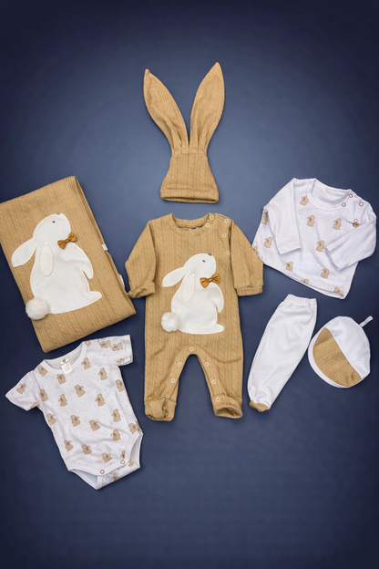 Conjunto de 7 piezas para Bebés | MINI RABBIT