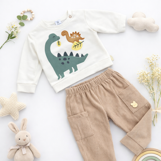 Conjunto de Ropa para Bebé | DINOSAURIOS