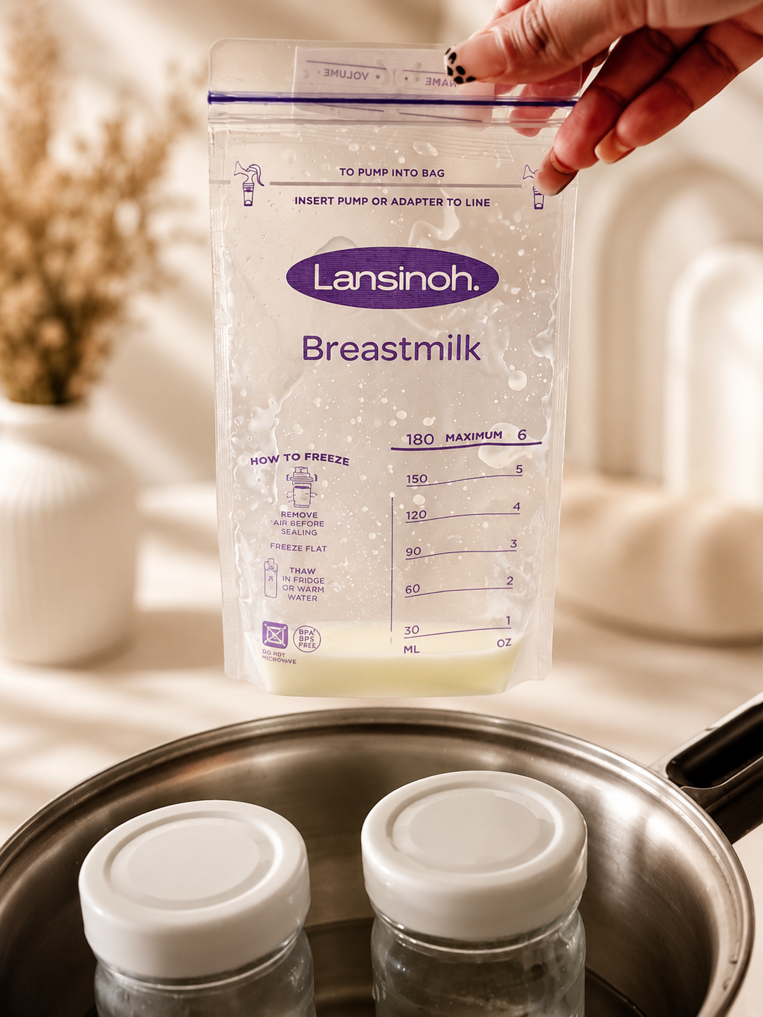 Bolsas Recolectoras de Leche Materna