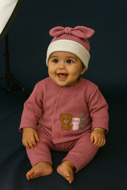 Set de 4 Prendas de Ropa para Bebé | PIGLET