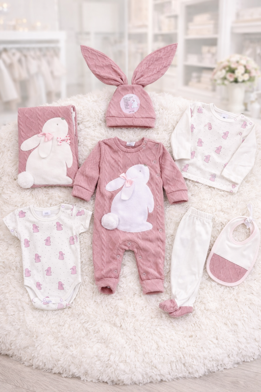 Conjunto de 7 piezas para Bebés | MINI RABBIT