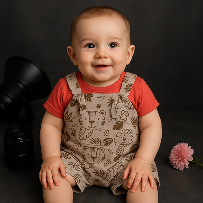 Set de Overol más Bodi para Bebé | SAFARI