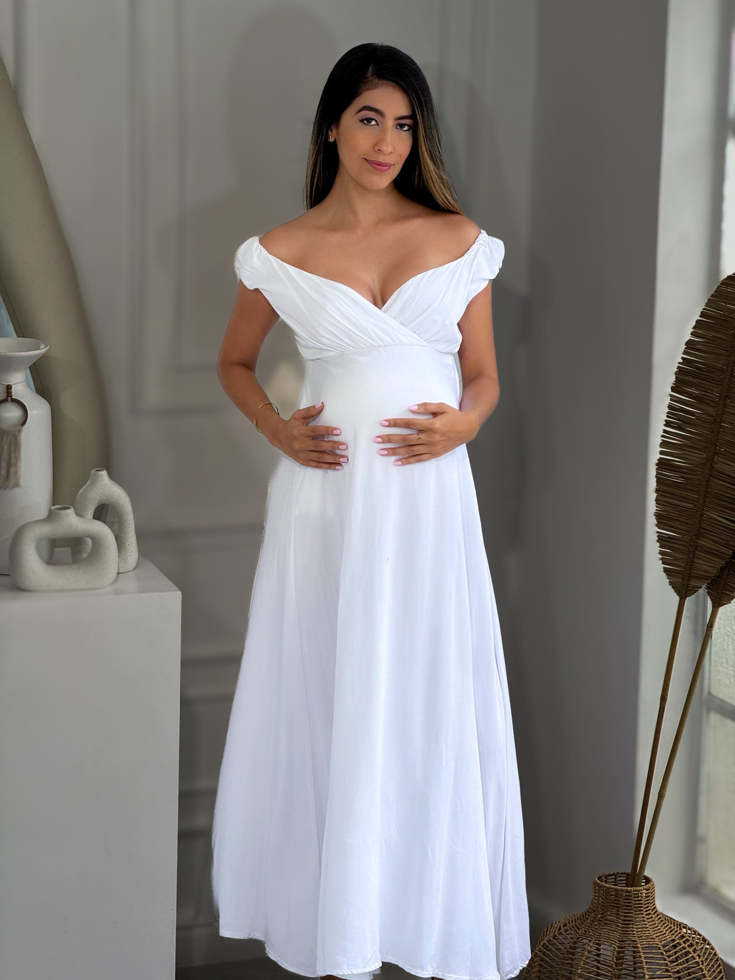 Vestido Materno Velour