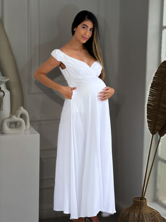 Vestido Materno Velour