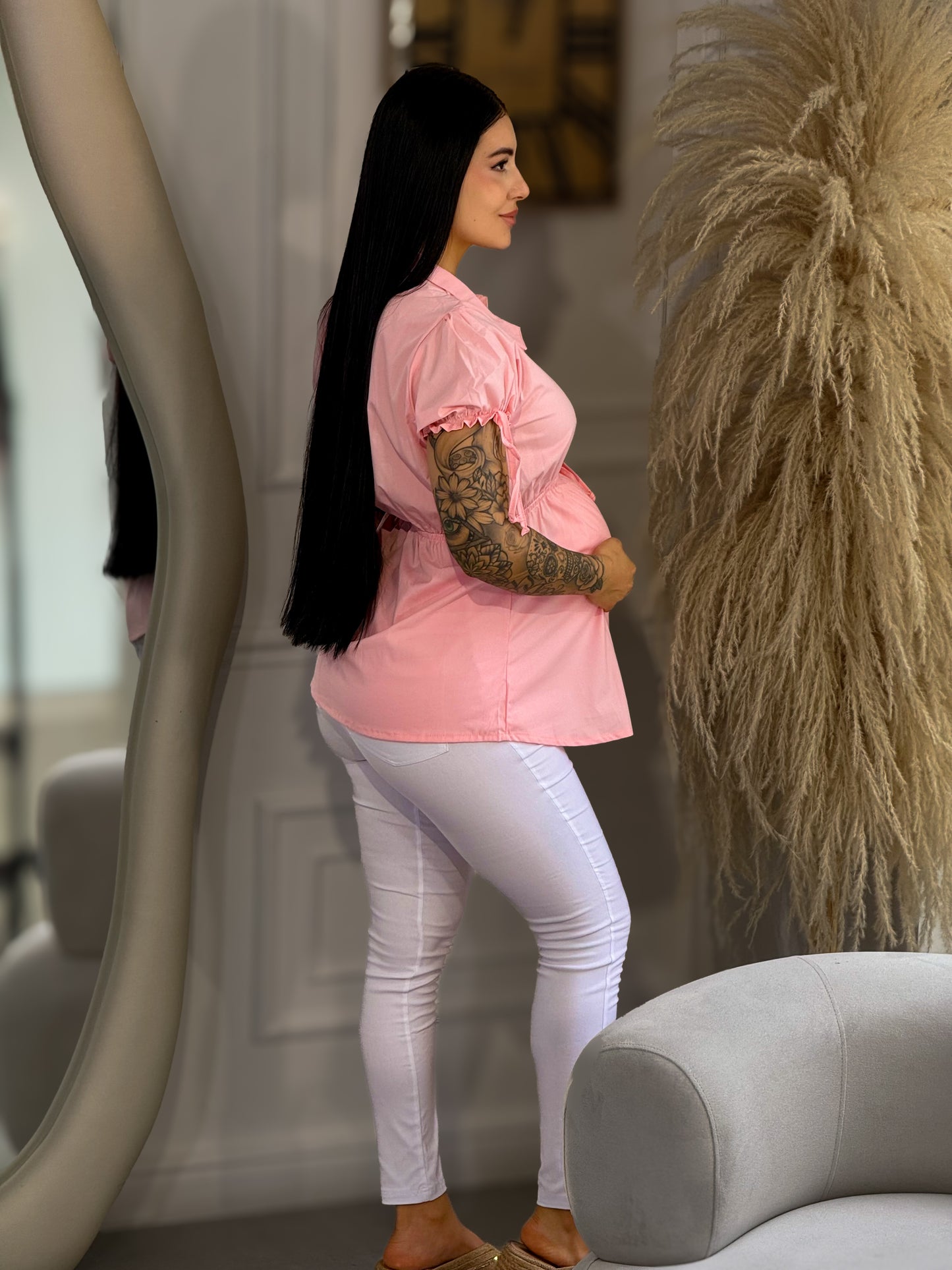 Blusa Materna Urban Bloom