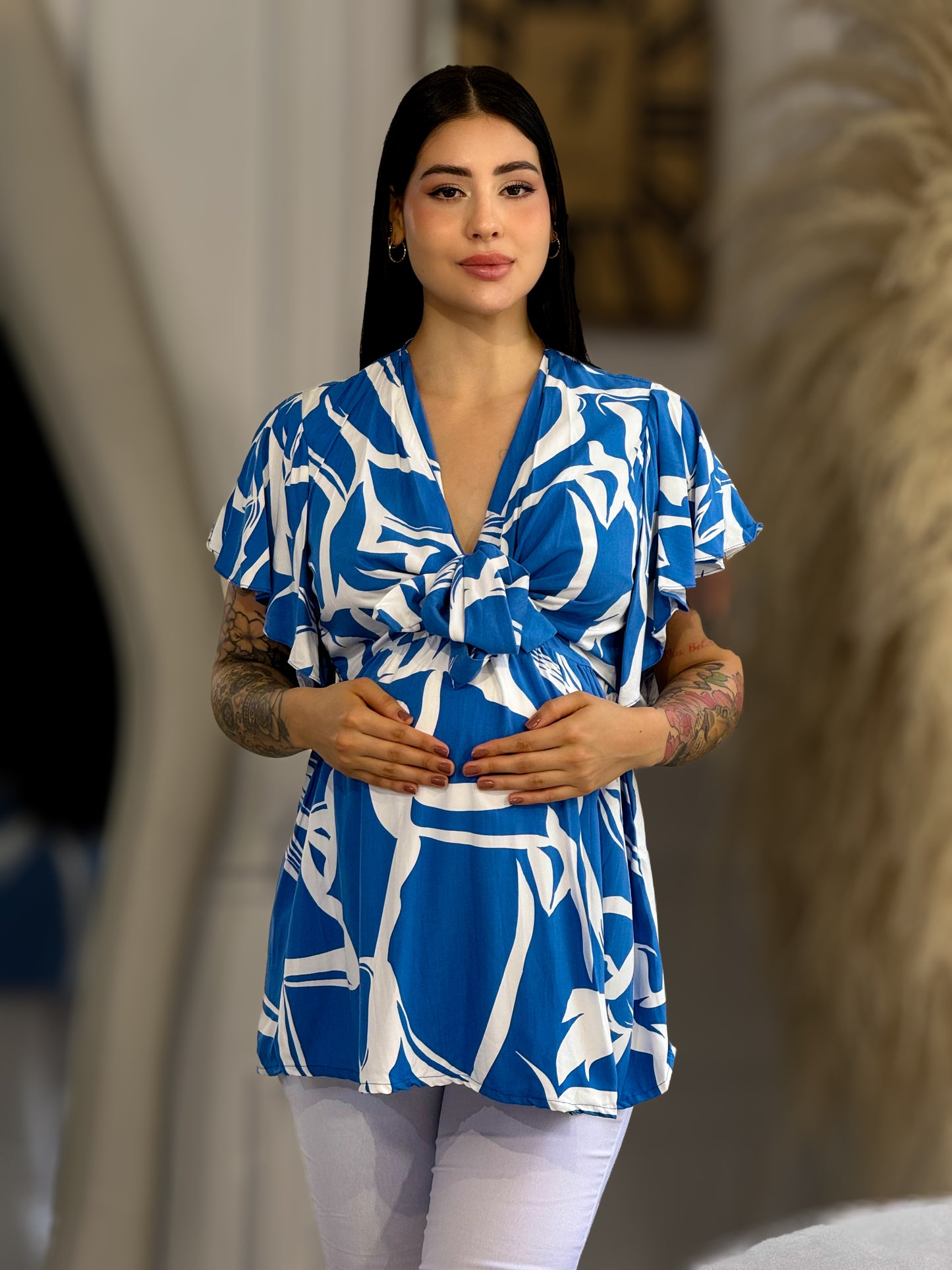 Blusa Materna Encanto Natural