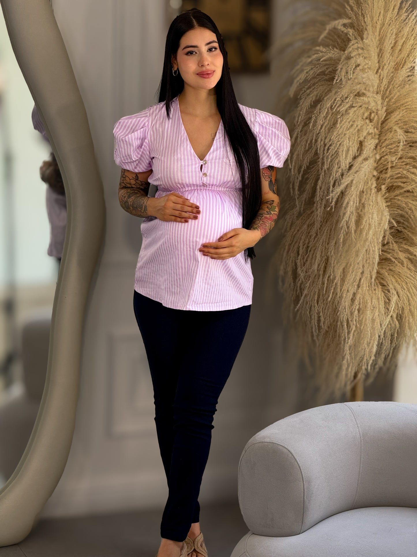 Blusa Materna Línea Pura