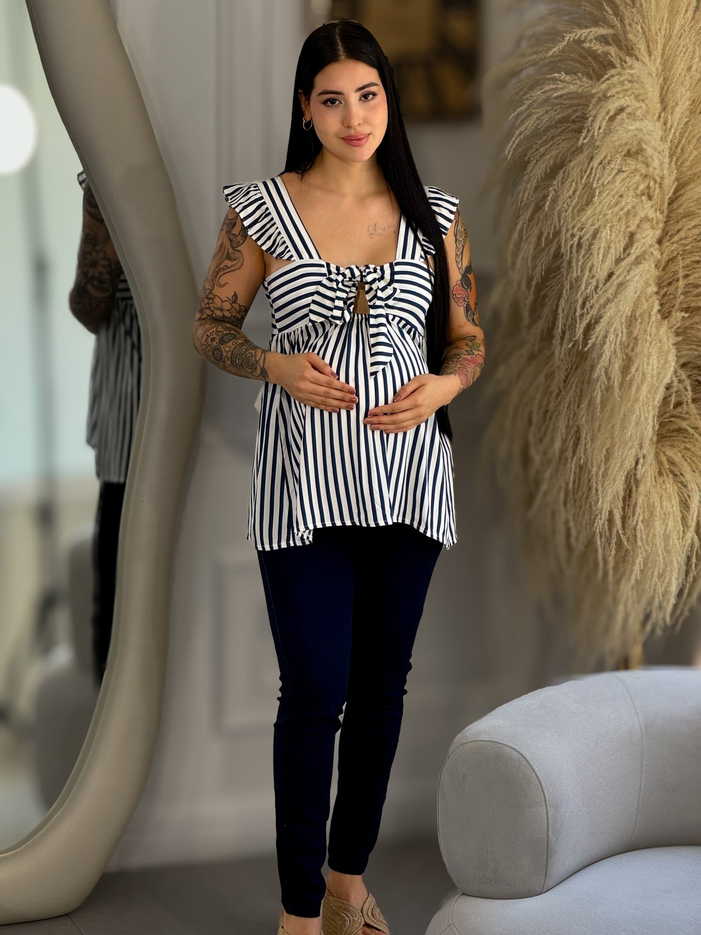 Blusa Materna Paraíso Textil