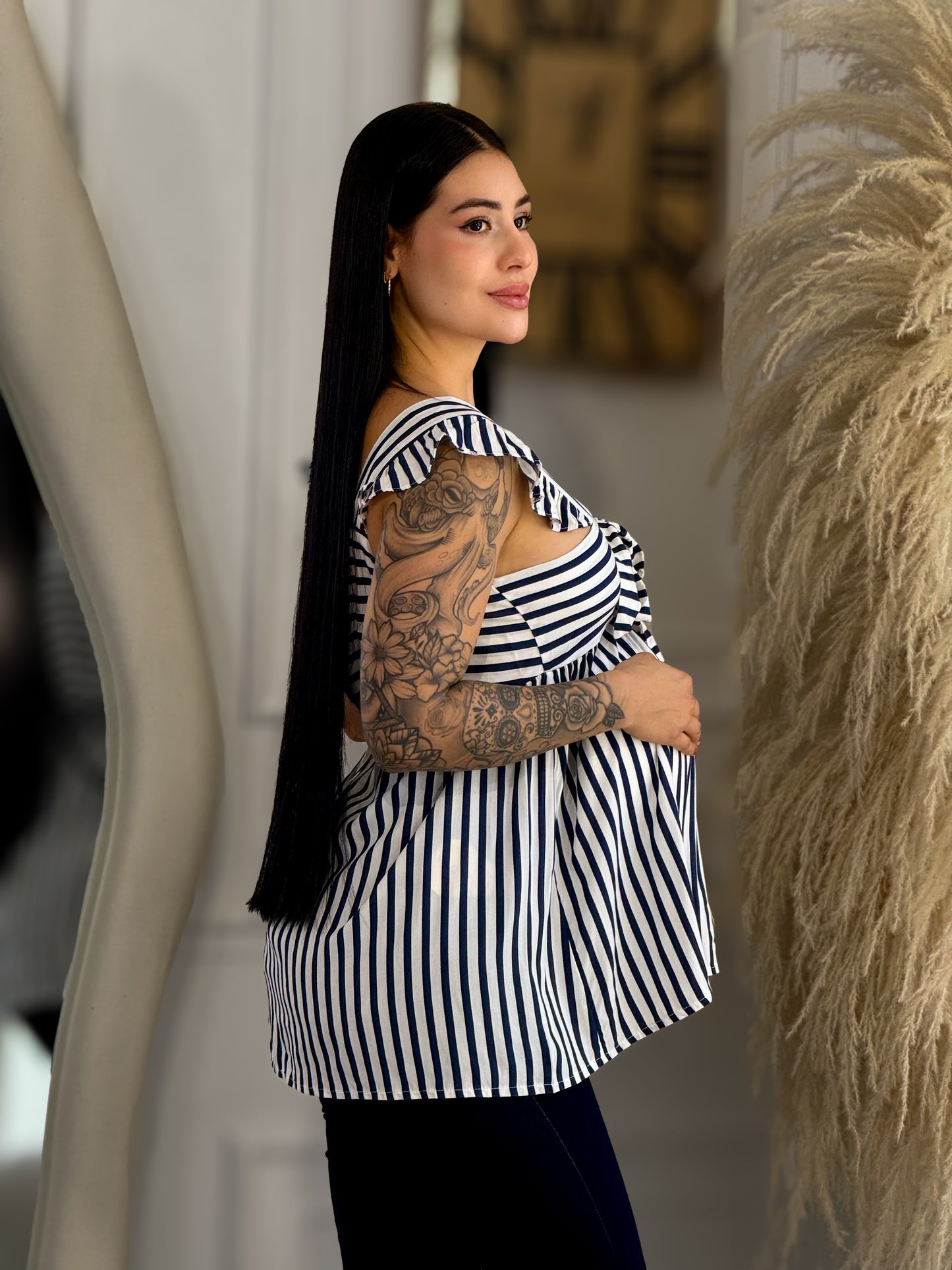 Blusa Materna Paraíso Textil