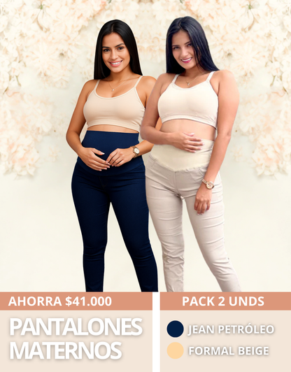 Pack Jean Petróleo + Pantalón Formal