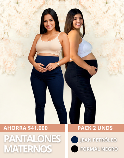 Pack Jean Petróleo + Pantalón Formal